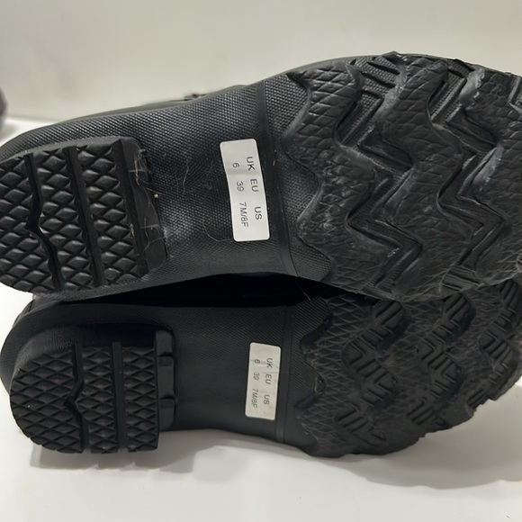 Hunter Field Huntress Rubber Women's Tall Boots Size 7M/8F EUC - Picture 9 of 9